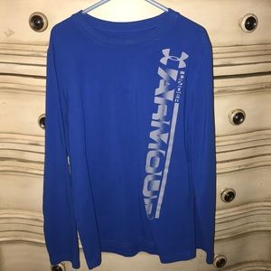 Boys long sleeve under Armour tee